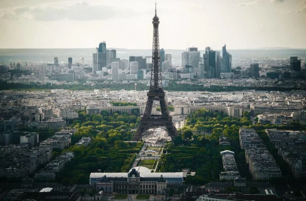 Vue de la Tour Eiffel